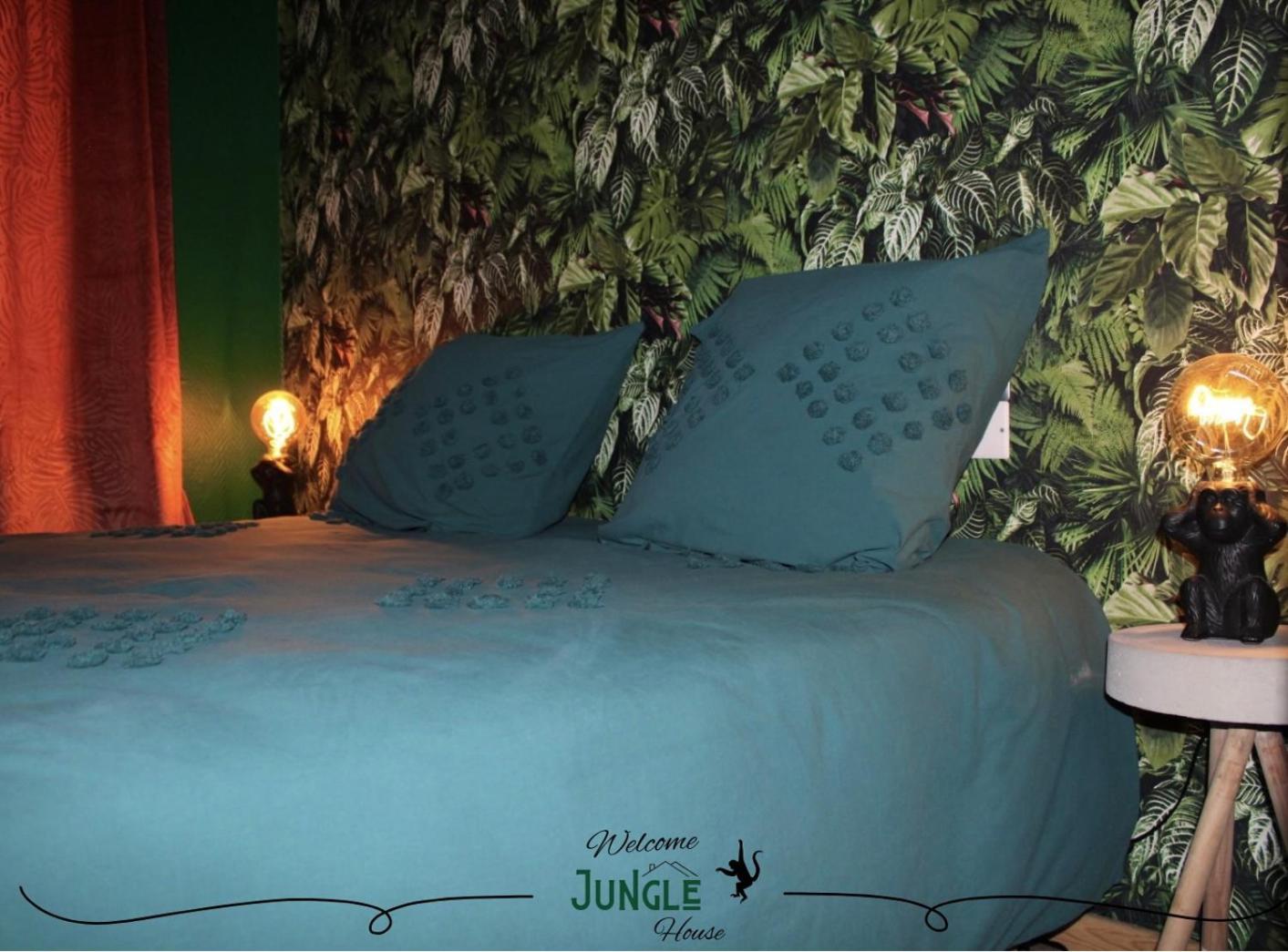Maison "Jungle House" 90 M2 Billard, Retroprojecteur, Bar A Jeux , Vinyle, Wifi Fibre, Ideal Pro & Famille A Montbrison Kültér fotó